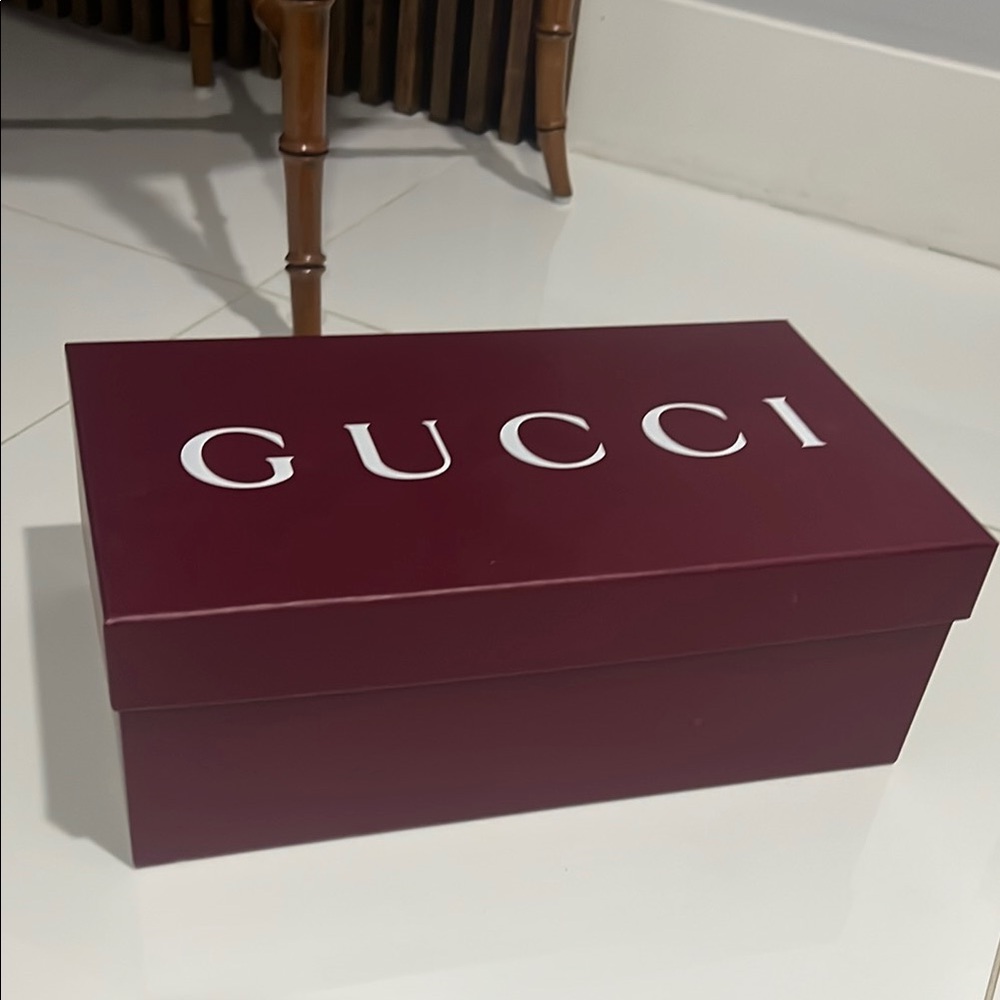 Gucci Men's Burgundy Accessory Box